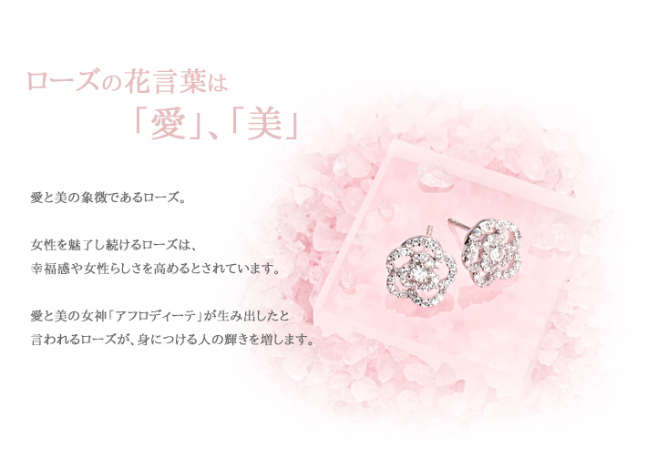 ローズの花言葉