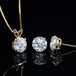 3ct Zbg 14K YG